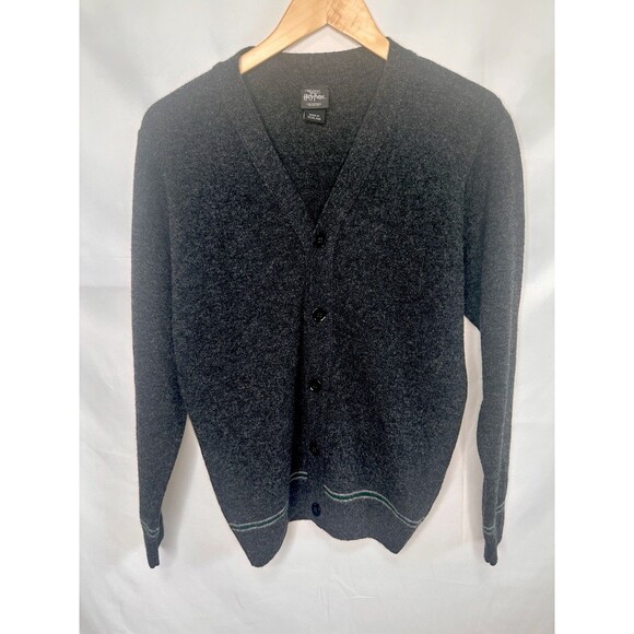 Harry Potter Slytherin Cardigan Universal Studios Wool Scotland Sz S - Picture 7 of 8